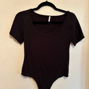 Z Supply Classic Black Women's Bodysuit